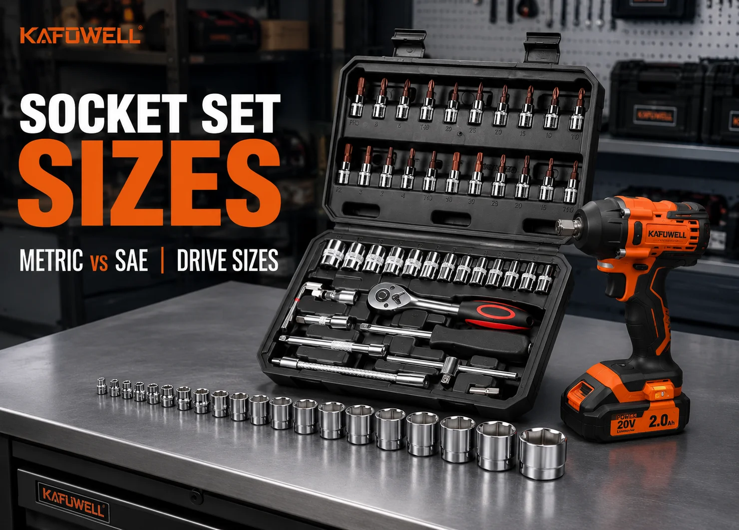 KAFUWELL Socket Tool Set